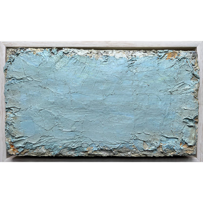 Paulius Šliaupa | Regėjimo lenta, 2015 | Drobė, mišri technika, 19x34 (22,5x37)