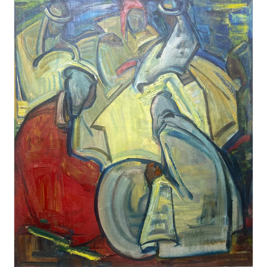 Jonas Rimša | Andų dvasia | Aliejus, drobė, 93x84,5 (112x103)