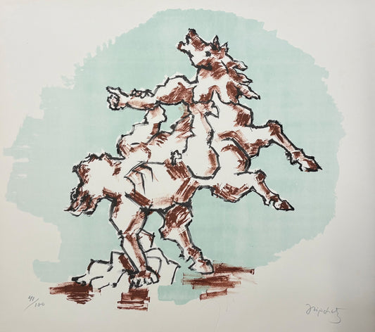 Jacques Lipchitz | Prometheus, 1967/71 | Litografija 54/100, 57,5x65 (59x76)