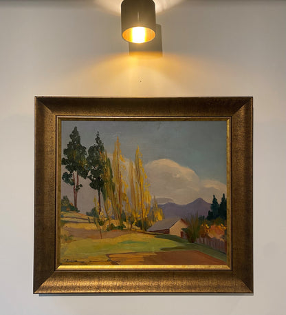 Jonas Rimša | Landscape of Argentina, ~1953-65 | Oil on canvas, 57x65 (69x77)