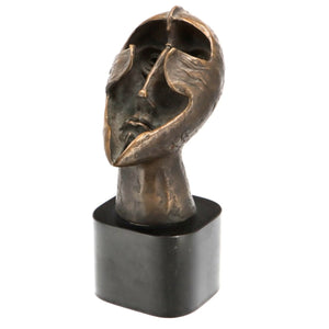 Šarūnas Šimulynas | Riteris, 1988 | Bronza, granitas, 28x16x28, post. 12x16x15