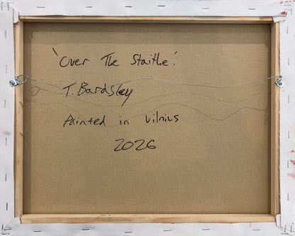 Theo Bardsley | The Fishgutters Take Home (liet. Virš prieplaukos), 2026 | Drobė, aliejus, 40x50