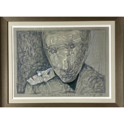 Stasys Eidrigevičius | Regalia, 1990 | Pastel, paper, 54.5x75 (75x95)