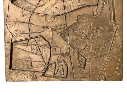 Vytautas Kazimieras Jonynas | Reflections of Time, 1975 | Bronze, 44.5x59.5