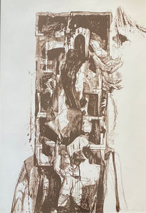 Romas Viesulas<br>Ciklas R-30. Nereikalingi daiktai / Useless Things, 1979<br>6 litografijos, 68,5x46