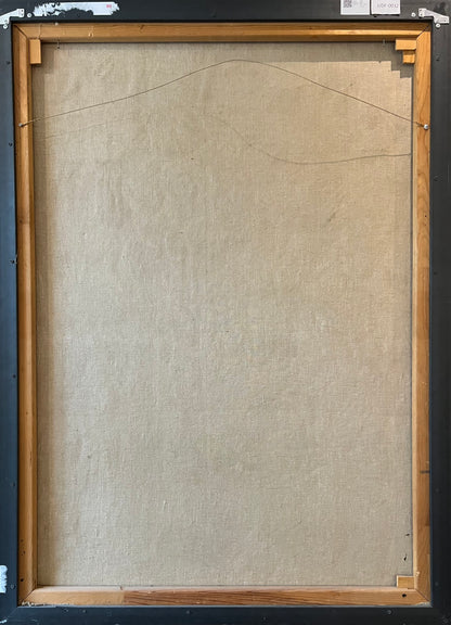 Adolfas Valeška | Bėgimas į Egiptą, 1982 | Aliejus, drobė, 147.5x106.5 (153,5x113)