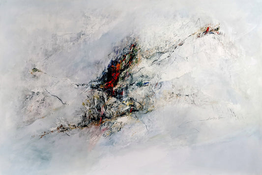 Vytenis Lingys | Virš vandenų, 2023 | Drobė, aliejus, 160x240