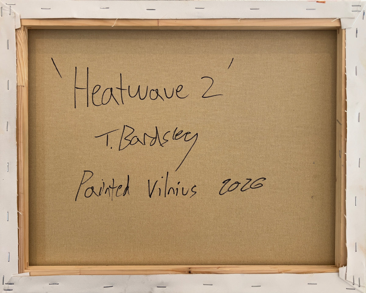 Theo Bardsley | Heatwave II (liet. Karščio banga II), 2026 | Drobė, aliejus, 40x50