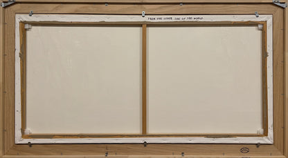 Samuel Bak | From the Other Side of the World, 2001 | Drobė, aliejus, 61x122 (76x136.5)