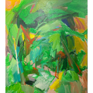 Pranas Lapė | Vasara, 1990-92 | Drobė, aliejus, 167x150 ( 172x155)