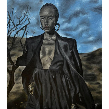 Ian BANJA (Kenija) | Finding My Way II, 2022 | Akrilas, drobė, 150x130