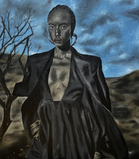 Ian BANJA (Kenya) | Finding My Way II, 2022 | Acrylic on canvas, 150x130