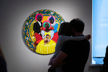 Load image into Gallery viewer, Samson Bakare (Nigeria)&lt;br&gt;Nigerian Family II, 2021&lt;br&gt;Akrilas, drobė, D: 89cm