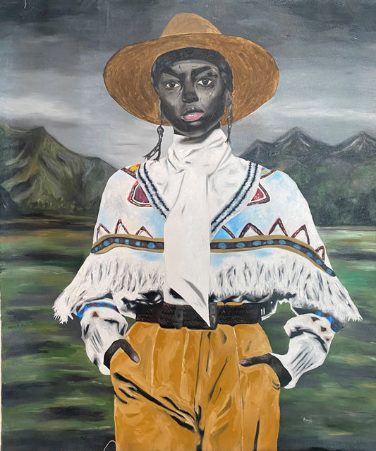 Ian BANJA (Kenya) | Strong and Bold, 2022 | Acrylic on canvas, 150x130