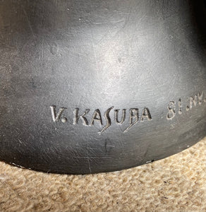 Vytautas Kašuba<br>Fran, 1981<br>Dažytas gipsas, H:63,5