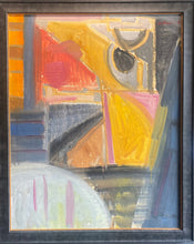 Load image into Gallery viewer, Elena Urbaitytė-Urbaitis&lt;br&gt;Abstrakti kompozicija, 1959&lt;br&gt;Drobė, aliejus, 89x71
