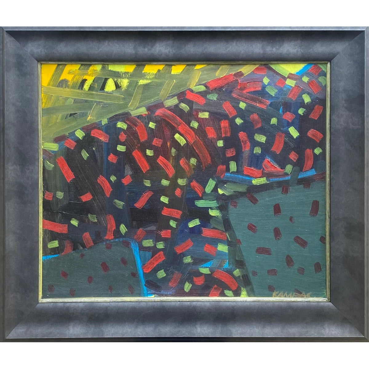 Rimvidas Jankauskas-Kampas | Aktas, 1992 | Aliejus, drobė, 49x60 (65,5x76)