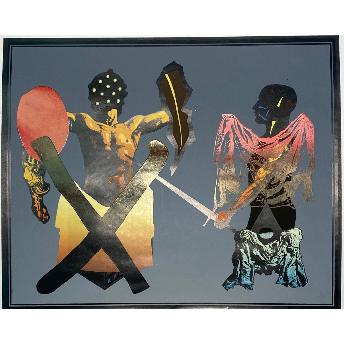 Mikalojus Povilas Vilutis | Argument, 1998 | Silkscreen, 31/72, 33x40 (51x58)