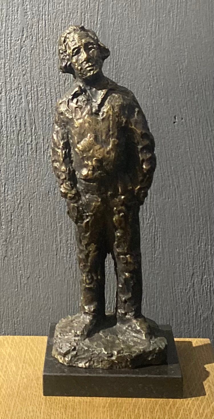 Arbit Blatas<br>Painter and Sculptor Mane-Katz<br>Bronza, 43×16×15