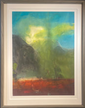 Load image into Gallery viewer, Eva Kubbos&lt;br&gt;Moods of the Mountains, 1971&lt;br&gt;Akvarėlė, popierius, 76x57 (93x73)