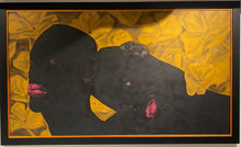 Load image into Gallery viewer, Navel Seakamela (PAR)&lt;br&gt;2 galvos I / 2 Heads II, 2021&lt;br&gt;Popierius, mišri technika, 117x209