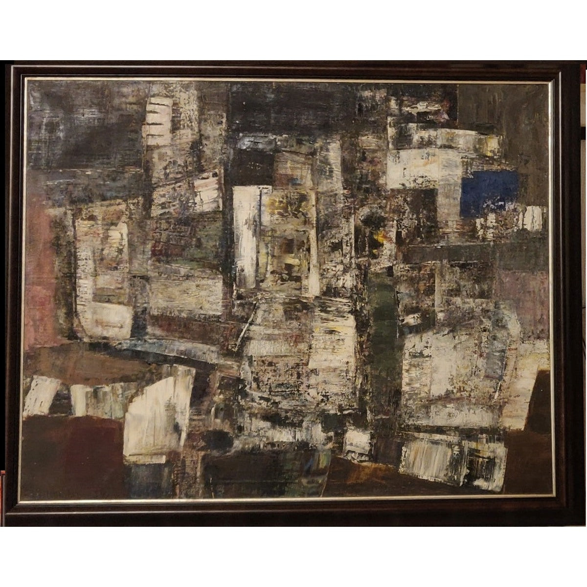 Kazimieras Žoromskis | Iš ciklo Natiurmortai su buteliais, 1959 | Aliejus drobė, 91.5x114.5