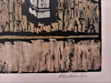 Load image into Gallery viewer, Vytautas Kasiulis&lt;br&gt;Karališkųjų Rūmų a. Paryžiuje, XX a. 6 deš.&lt;br&gt;Litografija, 48x64 (53,5x69)