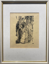 Load image into Gallery viewer, Vytautas Kazimieras Jonynas&lt;br&gt;Šarlota. Jaunojo Verterio kančios, 1943&lt;br&gt;Medžio raižinys popierius, 15.5x10 (34x26)