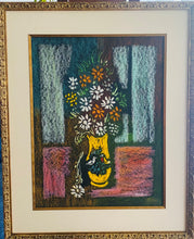 Load image into Gallery viewer, Vytautas Kasiulis&lt;br&gt;Vaza su gėlėmis&lt;br&gt;Pastelė, popierius, 65x50 (80x65)
