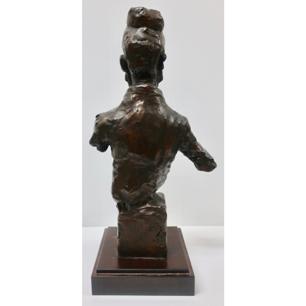 Emmanuel Mane-Katz | Bearded man | Bronze, H:34