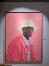 Load image into Gallery viewer, SAMUEL OLAYOMBO (Nigerija)&lt;br&gt;Flossy Bobby Trench, 2022&lt;br&gt;Aliejus, akrilas, drobė, 200x150