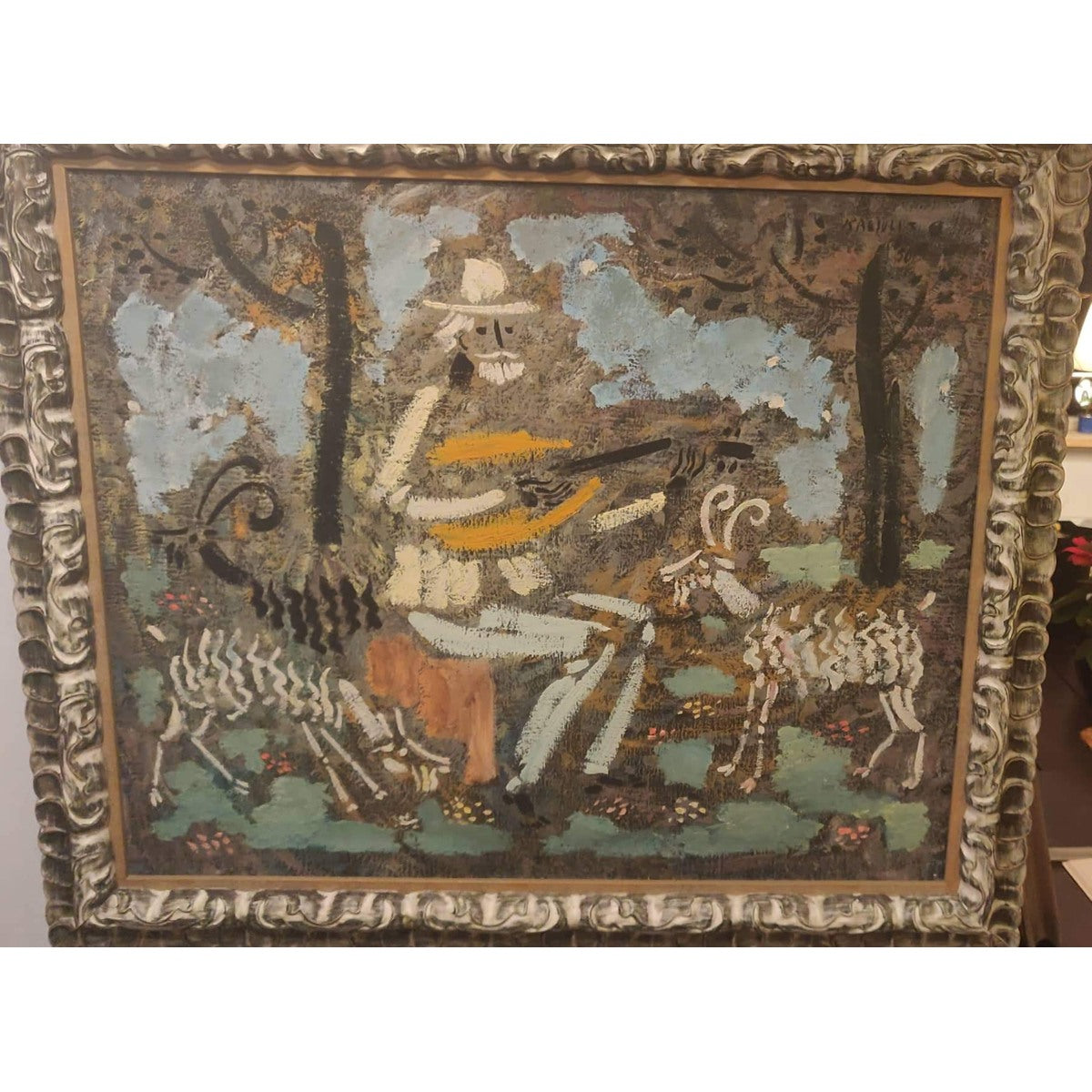 Vytautas Kasiulis | Gamtoje, XX a 6 deš. | Drobė aliejus, 46x60