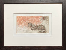 Load image into Gallery viewer, Nijolė Šaltenytė&lt;br&gt;Švelnumas, 2004&lt;br&gt;Ofortas, popierius, 24/30, 9,5x17,5 (27x35,5)