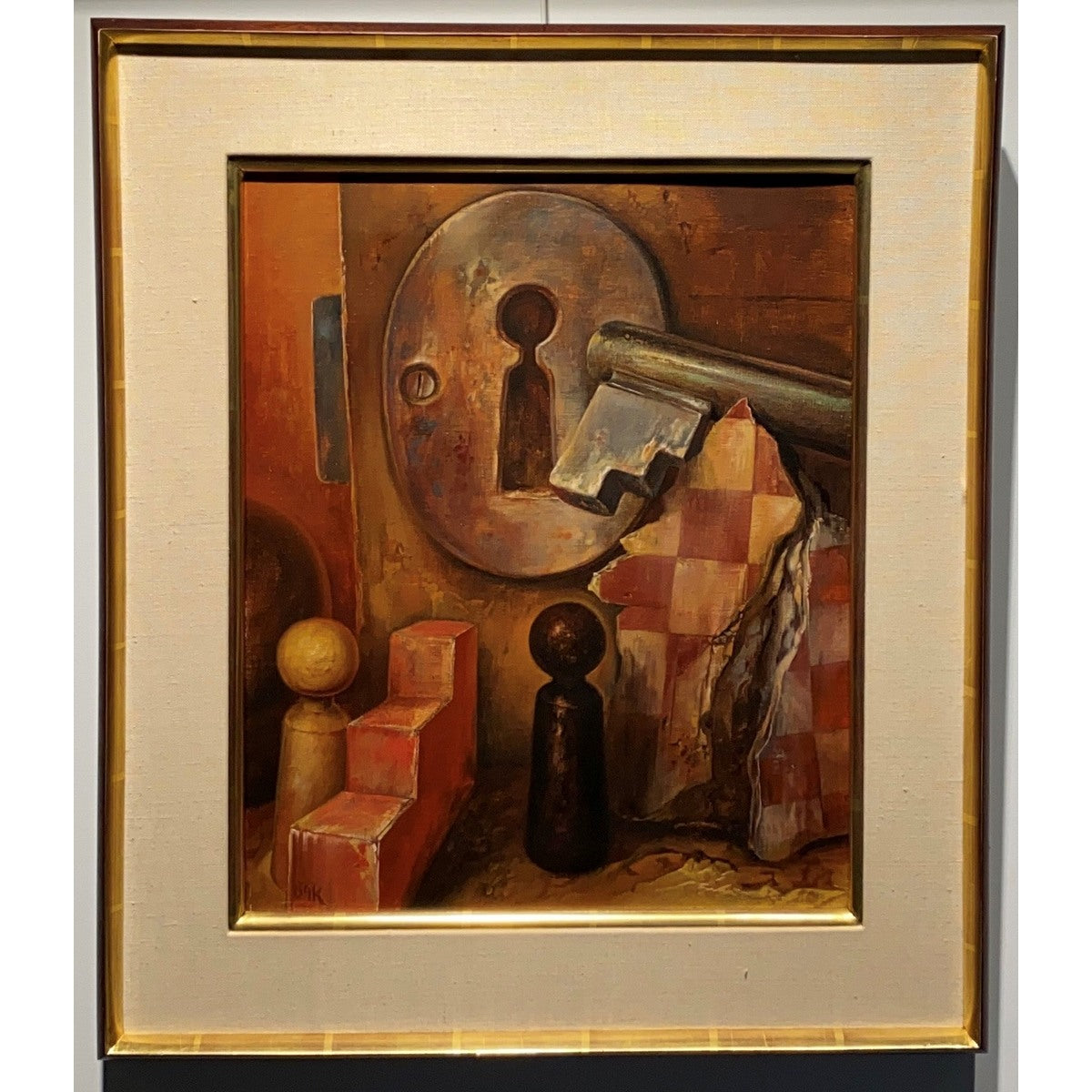 Samuel Bak | Opening, 1985 | Drobė, aliejus, 46x38