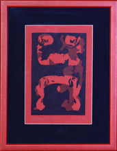 Load image into Gallery viewer, Adolfas Vaičaitis&lt;br&gt;Sportsman (Sportininkas), 1965&lt;br&gt;Linoraižinys, 7/35, 21x14