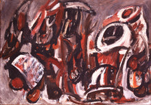 Load image into Gallery viewer, Leopoldas Surgailis&lt;br&gt;Žiemos karnavalas&lt;br&gt;Tempera, kartonas, 50x70
