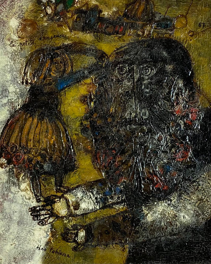 Theo Tobiasse | La petite danseuse, 1967 | Oil on canvas, 46x38